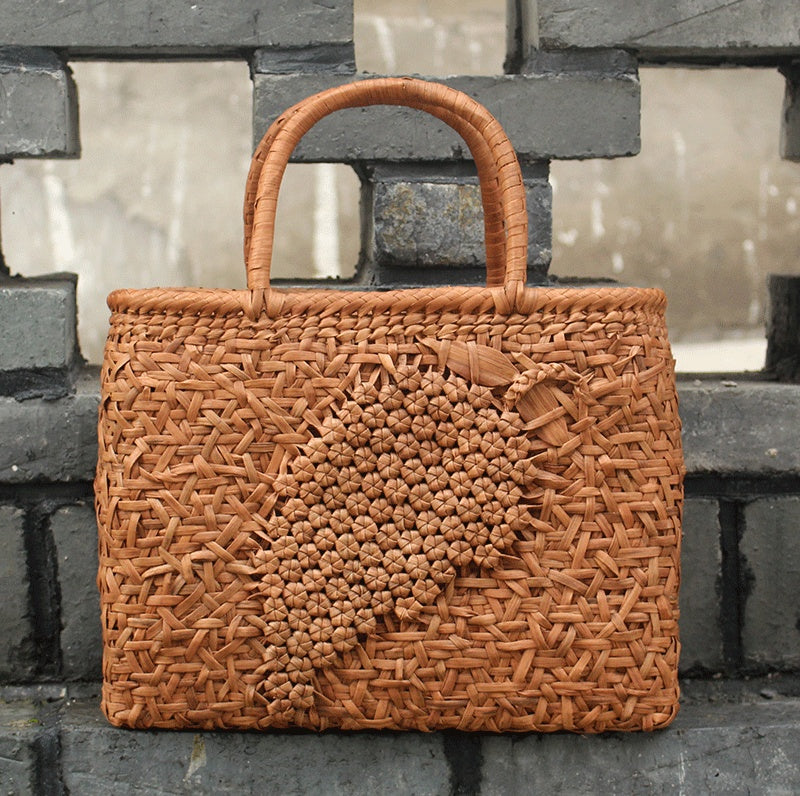 
Wild Grape Vine Basket Bag