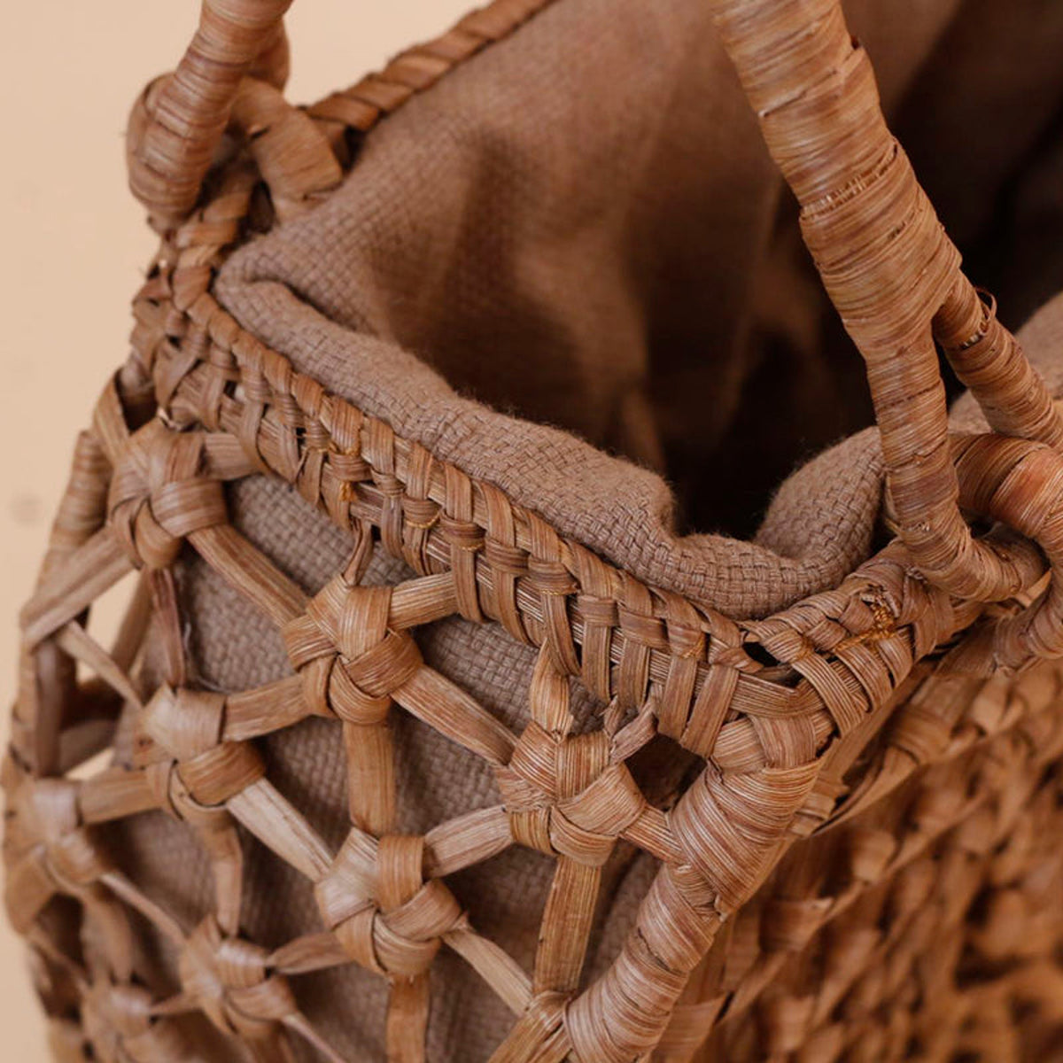 Growth Rings | Wild Grape Vine Basket Bag