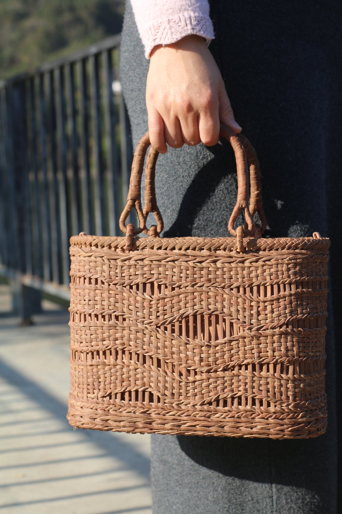 
Flying Phoenix | Wild Grape Vine Basket Bag
